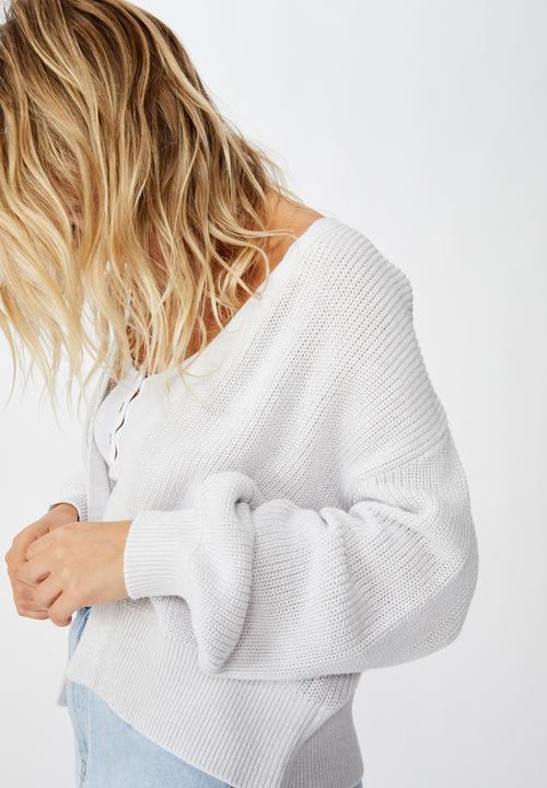 Cotton On - Archy summer cardi  - windstream white twist