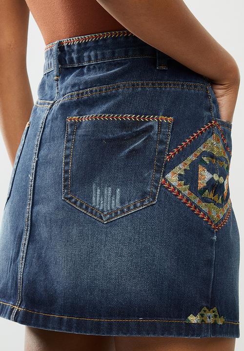 Brave Soul - Mazie skirt - blue
