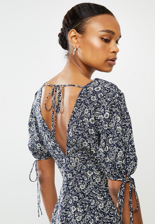 Brave Soul - Serena dress - navy & white