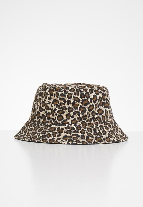 Superbalist - Animal print bucket hat - multi