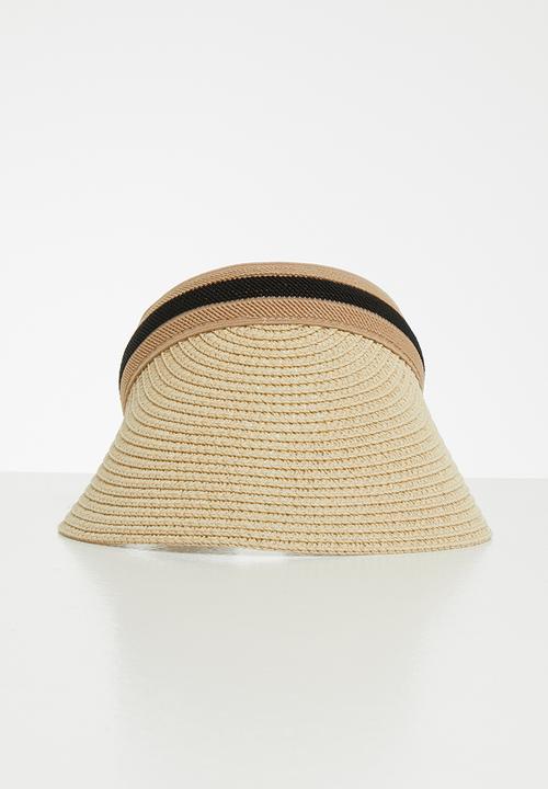 Superbalist - Ana straw visor - natural