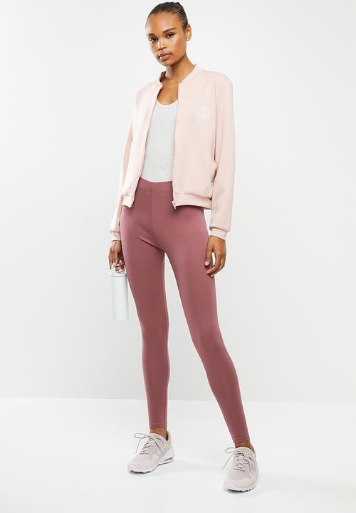 Escape Society - Cove luxe bomber jacket - dusty pink