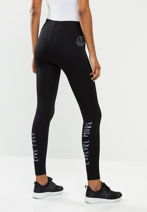 Escape Society - Trail luxe legging - black