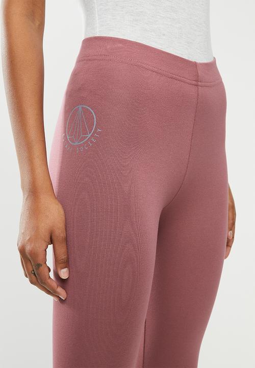 Escape Society - Trail luxe legging - dusty pink