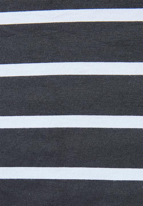 Superbalist - Halterneck strappy dress - black & white 