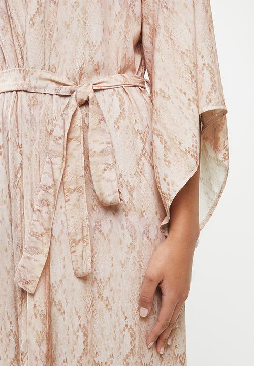Superbalist - Bell sleeve robe - beige 