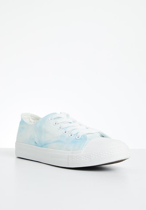Miss Black - Baker 7 sneaker - blue & white 