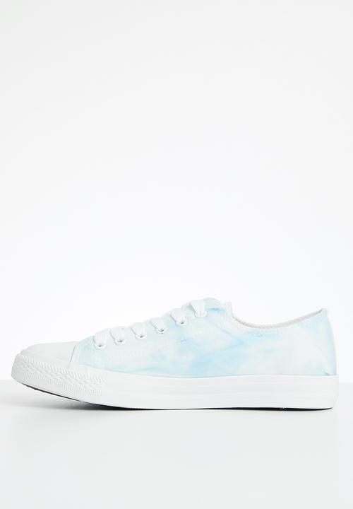 Miss Black - Baker 7 sneaker - blue & white 