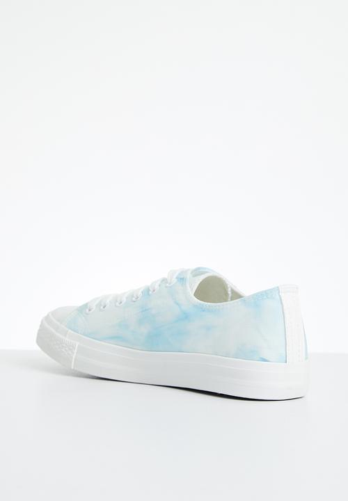 Miss Black - Baker 7 sneaker - blue & white 