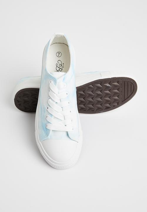 Miss Black - Baker 7 sneaker - blue & white 
