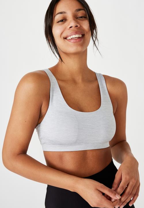 Cotton On - Curve workout cutout crop - butterfly spot