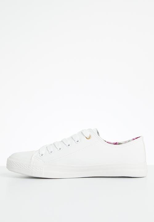 Miss Black - Baker 2 sneaker - white
