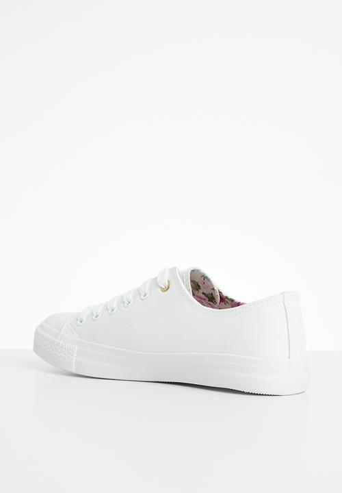Miss Black - Baker 2 sneaker - white