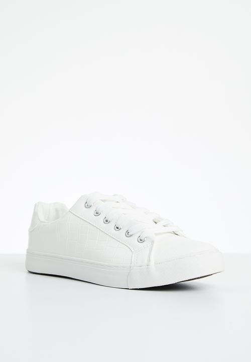 Miss Black - Baker 6 sneaker - white 