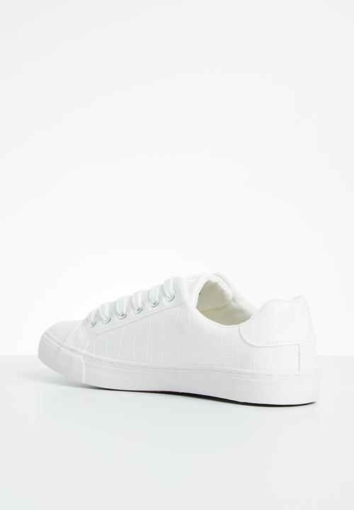 Miss Black - Baker 6 sneaker - white 