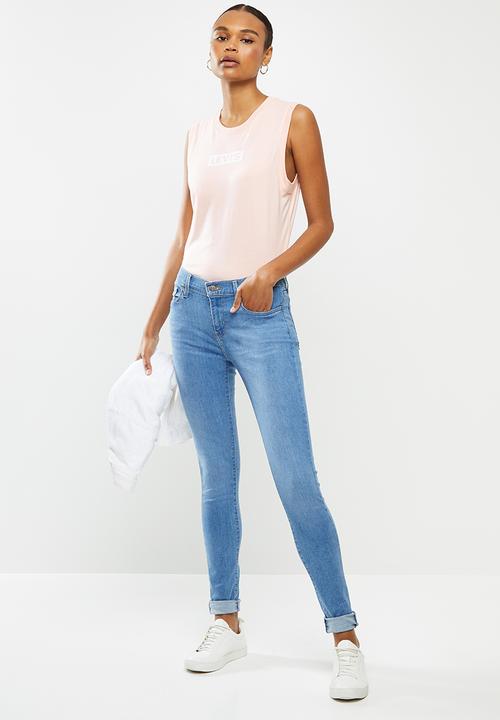 Levi’s® - On tour box tab tank - light pink