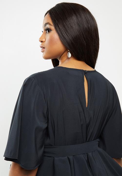 AMANDA LAIRD CHERRY - Plus zilondi dress - black