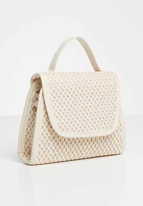 Superbalist - Straw crossbody bag - natural