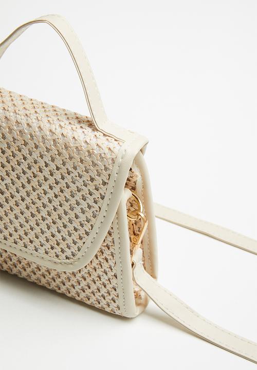 Superbalist - Straw crossbody bag - natural
