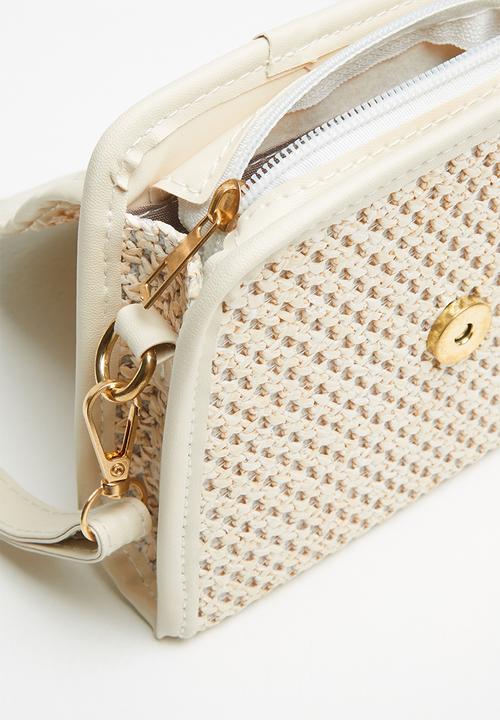 Superbalist - Straw crossbody bag - natural
