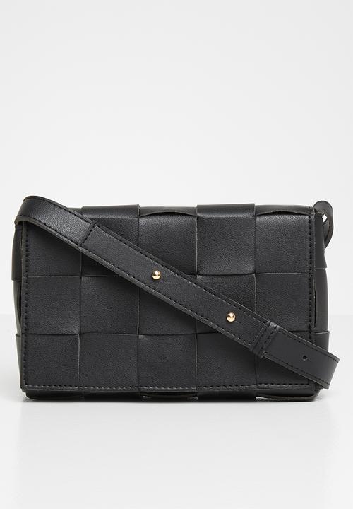 Superbalist - Braided crossbody bag - black