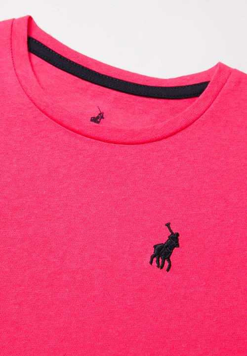 POLO - Girls Olivia textured tee - cerise