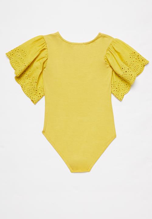 Superbalist Kids - Girls bodysuit - yellow