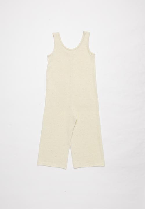Superbalist Kids - Rib jumpsuit - natural