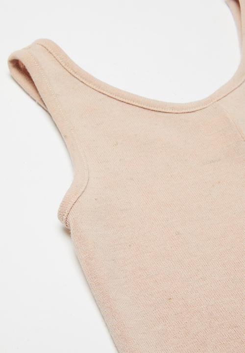 Superbalist Kids - Rib jumpsuit - blush