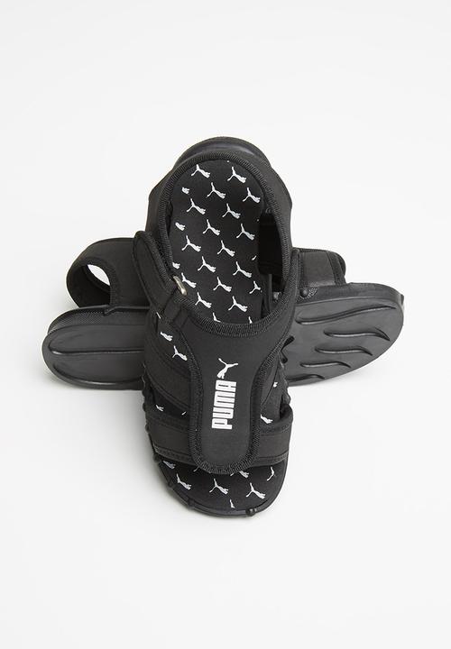 PUMA - Rocky trail zadp - black & white
