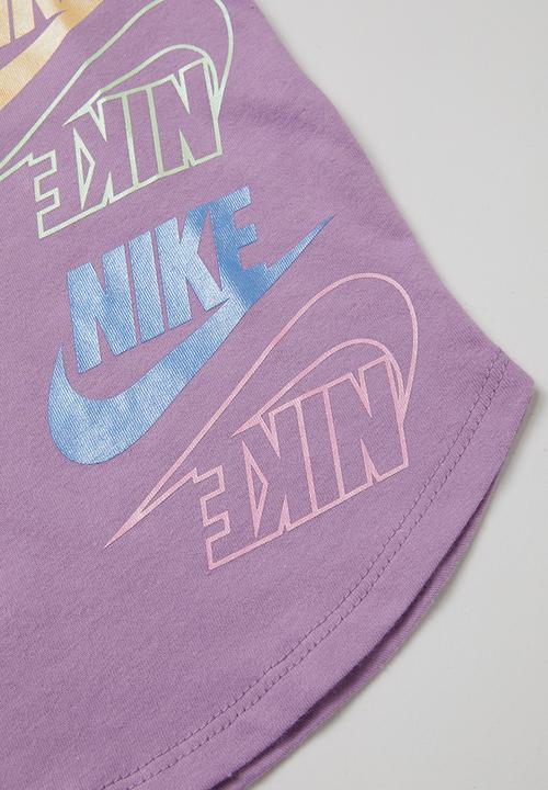 Nike - Nkg multi futura short sleeve tee - purple 
