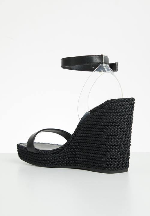 ALDO - Avgustin wedge - black