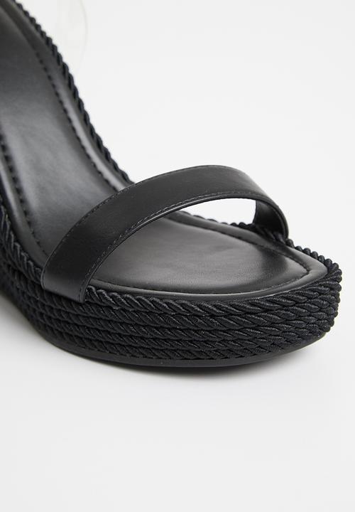ALDO - Avgustin wedge - black