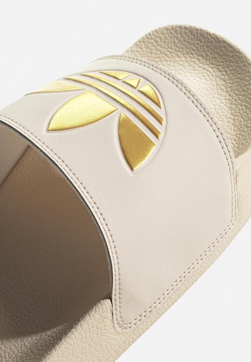 adidas Originals - Adilette lite w - linen/gold met/linen