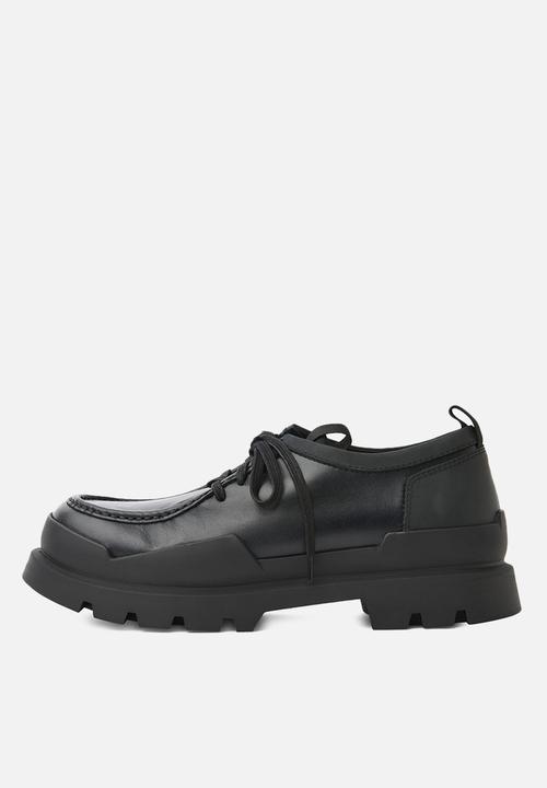 G-STAR - Rackam wallabee leather - black