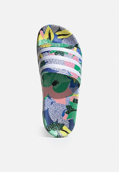 adidas Originals - Adilette w - ftwr white/legend ink