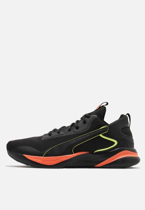 PUMA - Softride rift tech - puma black & ultra orange