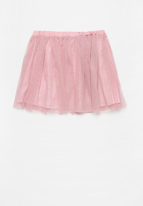 Pop Candy - Mesh skirt - soft pink