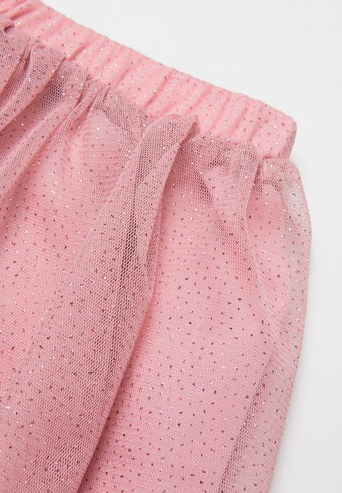Pop Candy - Mesh skirt - soft pink