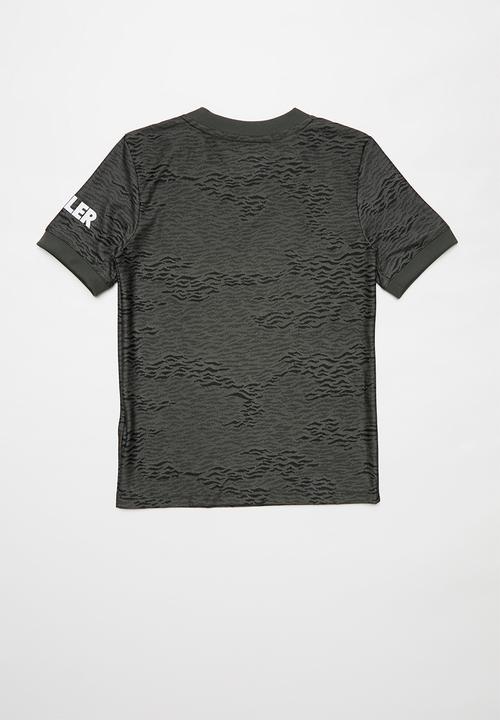 adidas Performance - Manchester United away jersey top - black