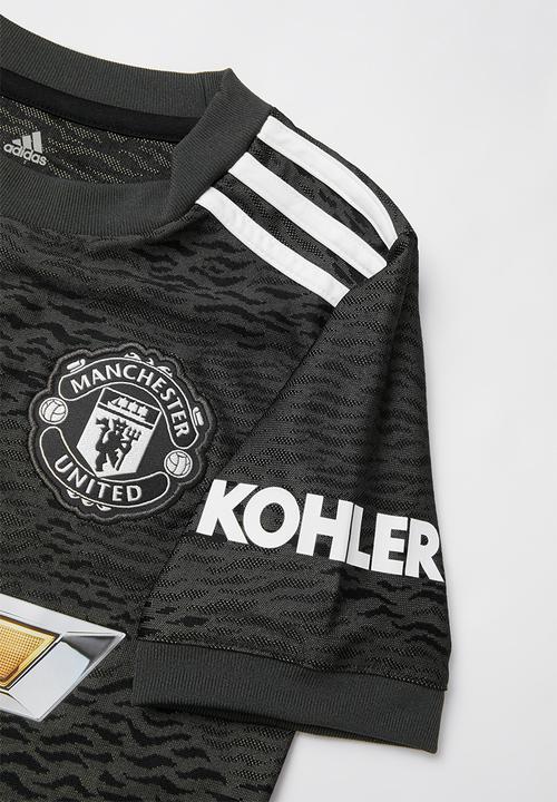 adidas Performance - Manchester United away jersey top - black