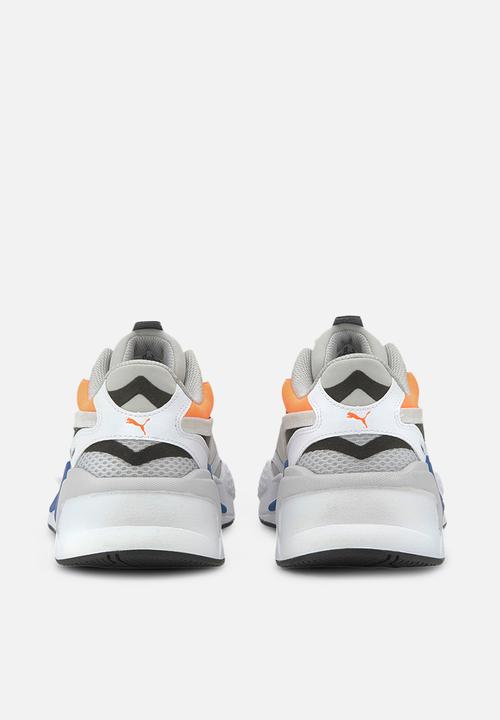 PUMA - RS-X³ prism - grey violet / puma white / ultra orange