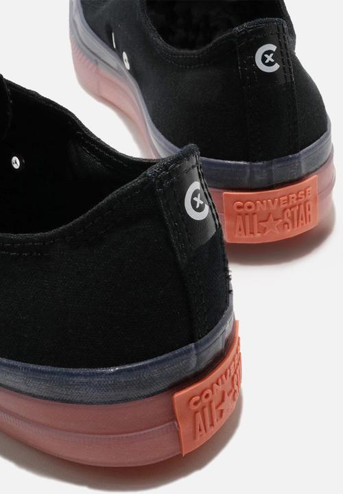Converse - Chuck Taylor All Star cx stretch canvas - black / white / wild mango