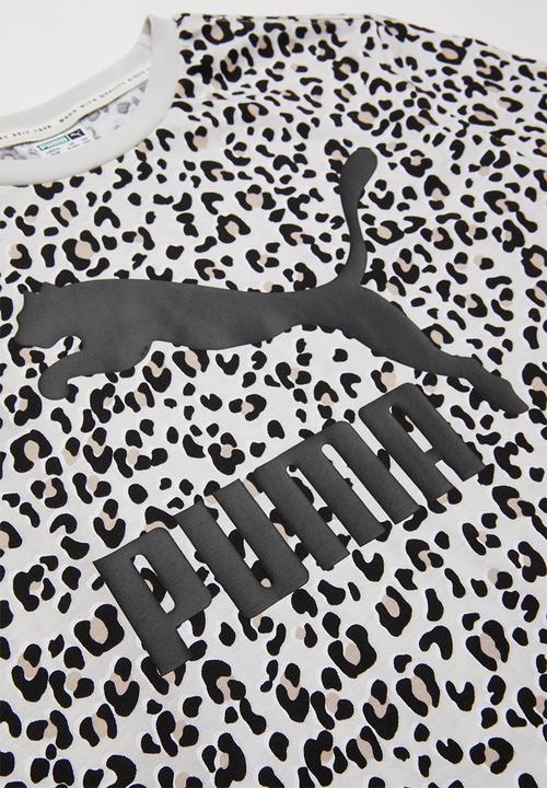 PUMA - Classics graphics tee - grey