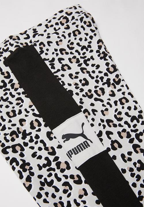 PUMA - Classics graphics leggings - grey