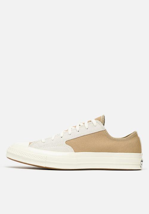 Converse - Chuck 70 canvas and silk suede ox - nomad khaki & egret