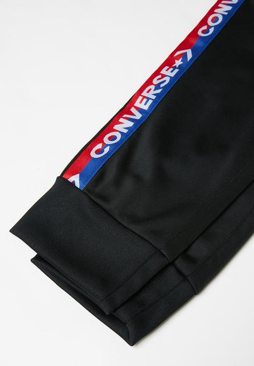 Converse - Converse tricot track pant - black