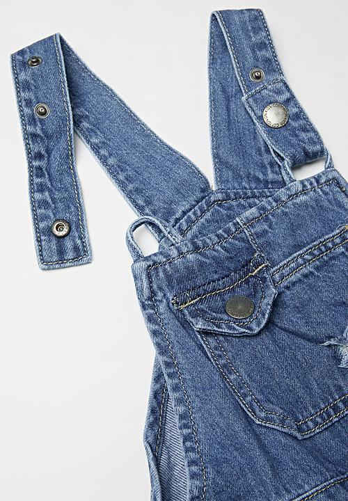 Cotton On - Ginnie slouch overall - blue 