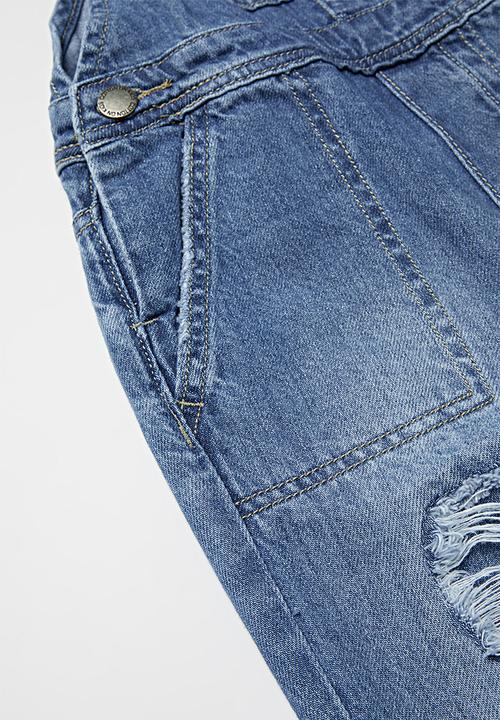 Cotton On - Ginnie slouch overall - blue 