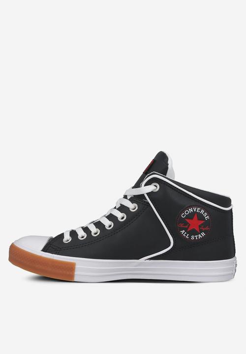 Converse - Chuck Taylor All Star high street mid - black / university red / honey